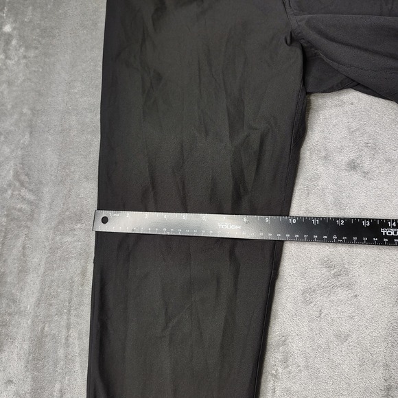 Lululemon ABC Warpstreme Pants Men's 36x32 Black Slim Fit 5 Pocket Church Preppy - Picture 8 of 16